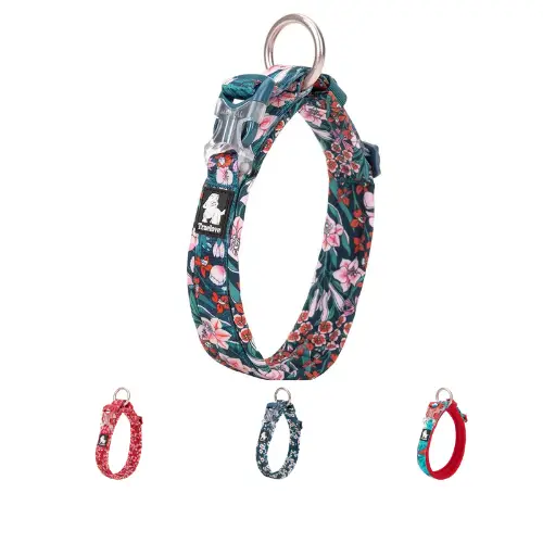 Collier pour chien Flower Edition : design floral stylé et premium Collier pour chien Flower Edition - design floral stylé Truelove