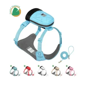 Harnais Truelove Ensemble complet harnais chien écologique TrueLove TLH6733 avec laisse et sacoche