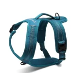 Harnais pour chien anti-traction TrueLove Forest coloris bleu
