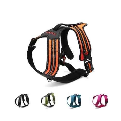 Harnais anti-traction pour chien Robustes et Puissants : Truelove Forest Harnais anti-traction Forest pour chien - Vue de côté