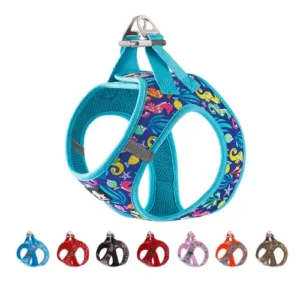 Harnais doux pour chien Nemo Truelove en tissu nylon avec doublure mesh confortable