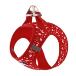 Harnais Truelove Nemo TLH3016 coloris Rouge Floral avec motifs