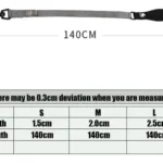 Laisse pour chien 140cm Pull - guide des tailles