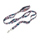Laisse pour chien Truelove PULL Plus FLOWER - bleu