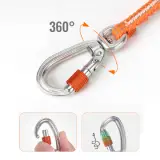 Laisse pour chien légère : Léger & Visible Truelove Réfléchissante Mousqueton léger de la laisse pour chien Réfléchissante