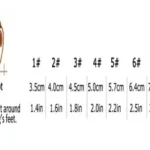 Chaussure pour chien Grip - guide des tailles