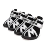 Chaussure pour chiot et petit chien Truelove - noir