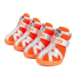 Chaussure pour chiot et petit chien Truelove - orange