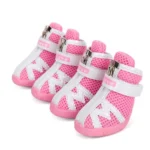 Chaussure pour chiot et petit chien Truelove - rose