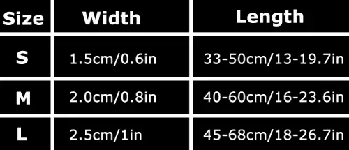 Laisse double chien : 2 Chiens Standard Truelove 3 points Share Laisse double chien 3 points Share - guide des tailles