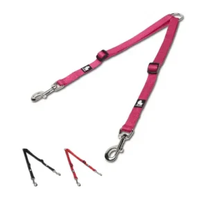 Laisse pour chien Laisse double chien 3 points Share