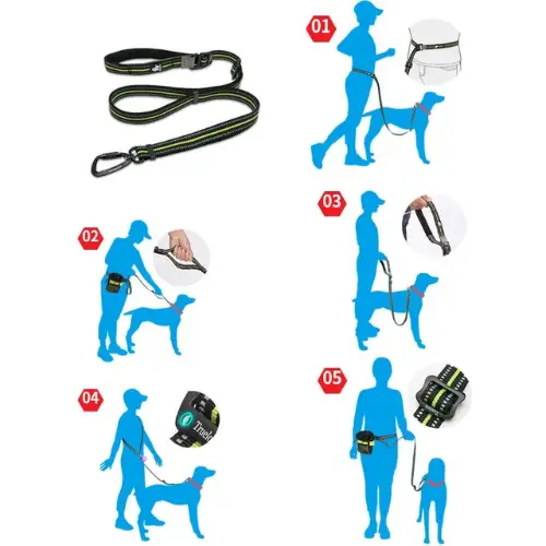 Laisse pour chien réglable 110-200cm : Longueur Ajustable Truelove Climb Laisse pour chien Truelove Climb - TLL2671