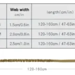 Laisse pour chien extensible 120-160cm Flow - guide des taille