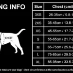 Pull polaire antibactérien pour chien - guide des tailles