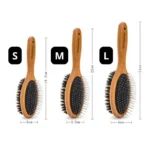 Brosses Truelove disponibles en différentes tailles, adaptées à tous les types de pelage pour un toilettage personnalisé.