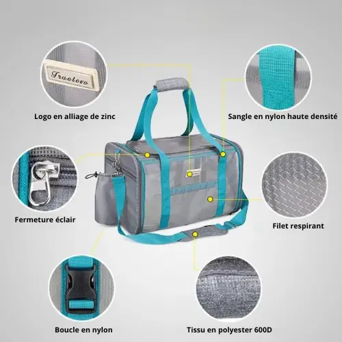 Sac de Transport ADVENTURE pour chiot et petit chien/chat Sac de Transport ADVENTURE pour chiot et petit chien et chat