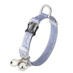 Collier chat TrueLove bleu ciel doté d'une sangle extensible pour la sécurité