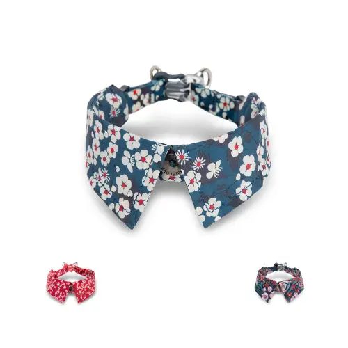 Collier pour Chat et Petit Chien Flower : Sécurité & Confort Collier pour chat et petit chien Flower