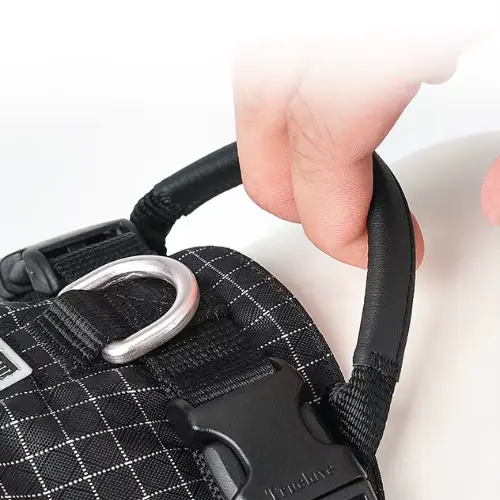 Harnais pour chien LED Truelove : Sécurité nocturne et suivi GPS Harnais LED anti traction