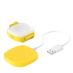 Lampe LED jaune haute visibilité pour la sécurité nocturne des chiens