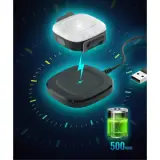 Socle de chargement sans fil pour lampe LED chien Truelove.