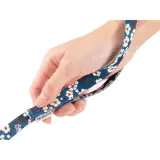 Poignée rembourrée en mesh doux de la laisse pour chat Truelove floral