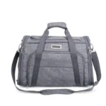 Sac de transport bandoulière pour chien et chat Truelove Trekker gris anthracite