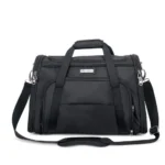Sac bandoulière chien et chat voiture Truelove Trekker noir classique et élégant