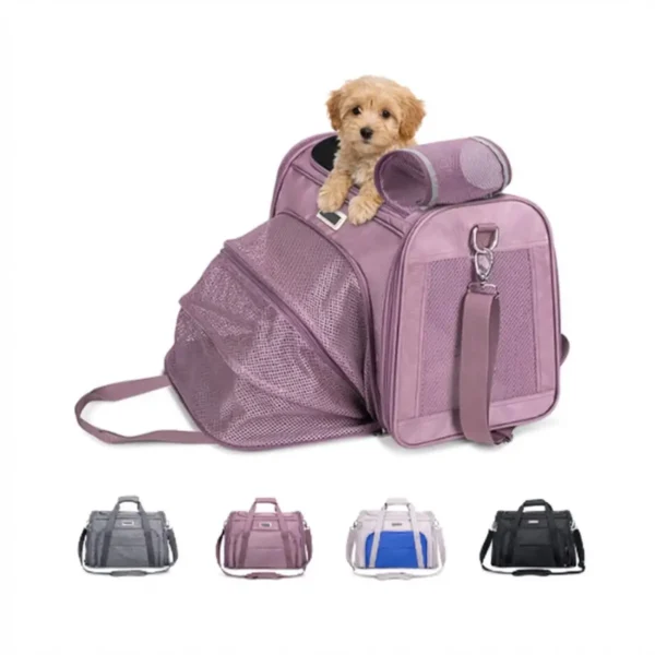 Sac bandoulière chien et chat voiture Truelove Trekker disponible en plusieurs coloris.