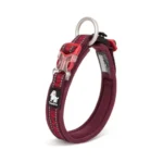 Collier pour chien True love - bordeaux