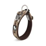 Collier pour chien True love - marron