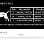 Guide des mesures pour choisir la taille du harnais Tweed TrueLove