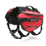Harnais sac à dos pour chien - rouge