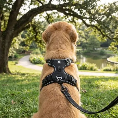 Pack Promenade Essentiel : Ensemble Harnais et Laisse pour Chien Pack Promenade Essentiel : Ensemble Harnais et Laisse pour Chien – Image 2