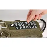 Patch Velcro Réfléchissants TrueLove : Sécurité et Personnalisation pour votre Chien Détail système Hook Truelove fixation scratch haute résistance